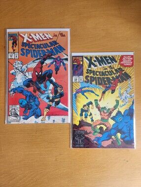 Spectacular Spider-Man #197, 198 1990s Marvel (Lot of 2)